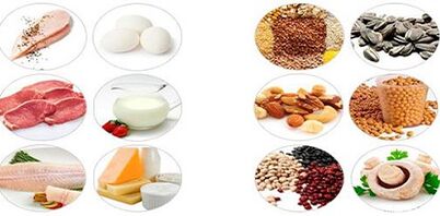 Comer productos proteicos para bajar de peso.