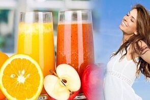 la esencia de una dieta de bebida para bajar de peso